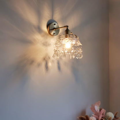 French Crystal Tassel Wall-mounted lamp Wall Light