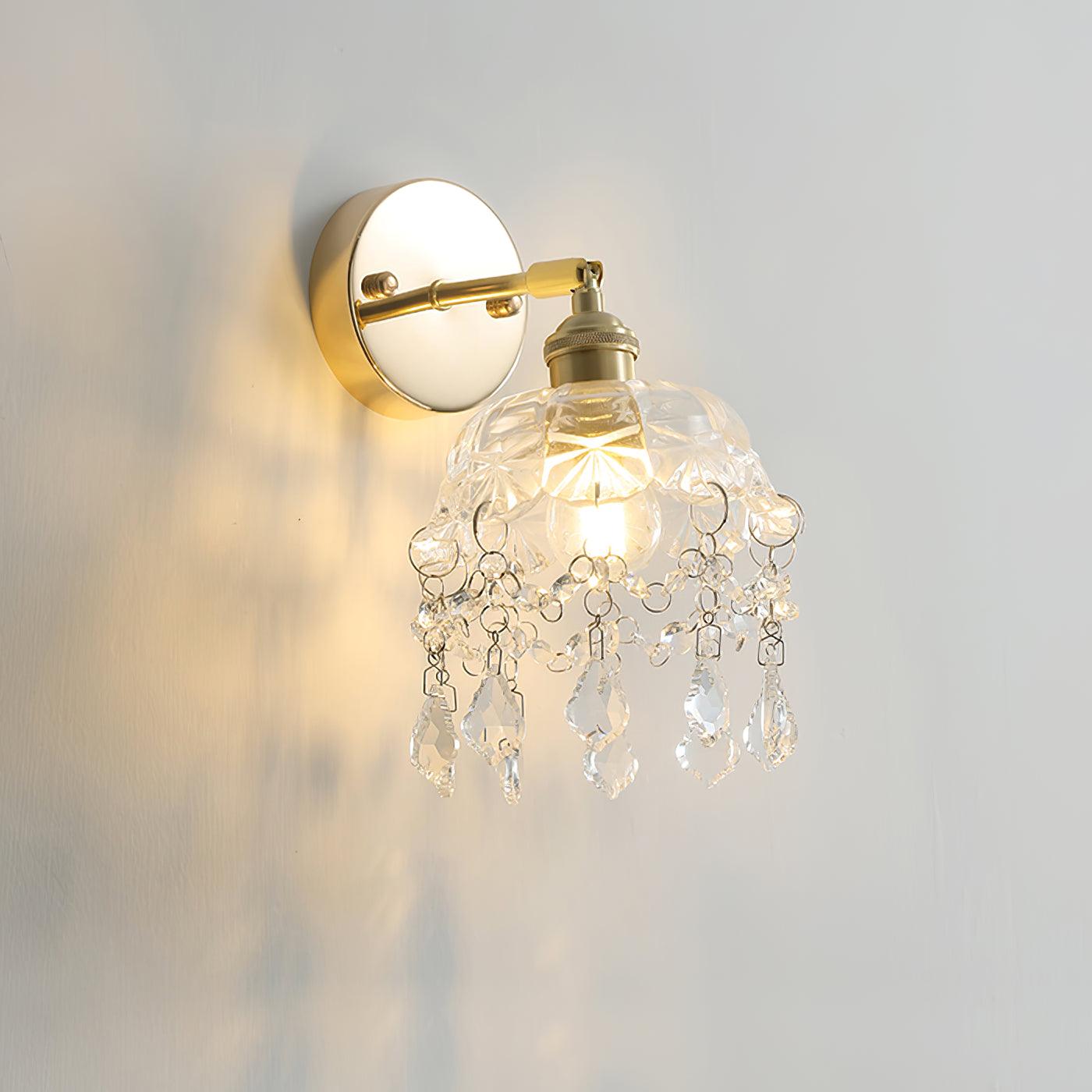 French Crystal Tassel Wall-mounted lamp Wall Light