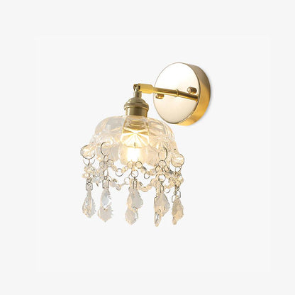 French Crystal Tassel Wall-mounted lamp Wall Light