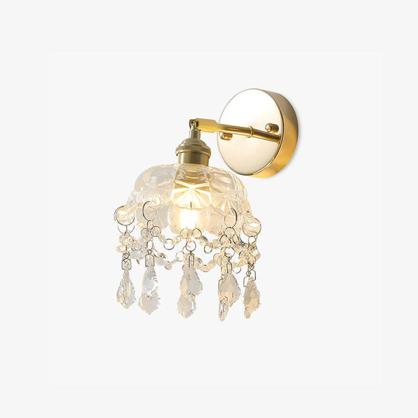 French Crystal Tassel Wall-mounted lamp Wall Light