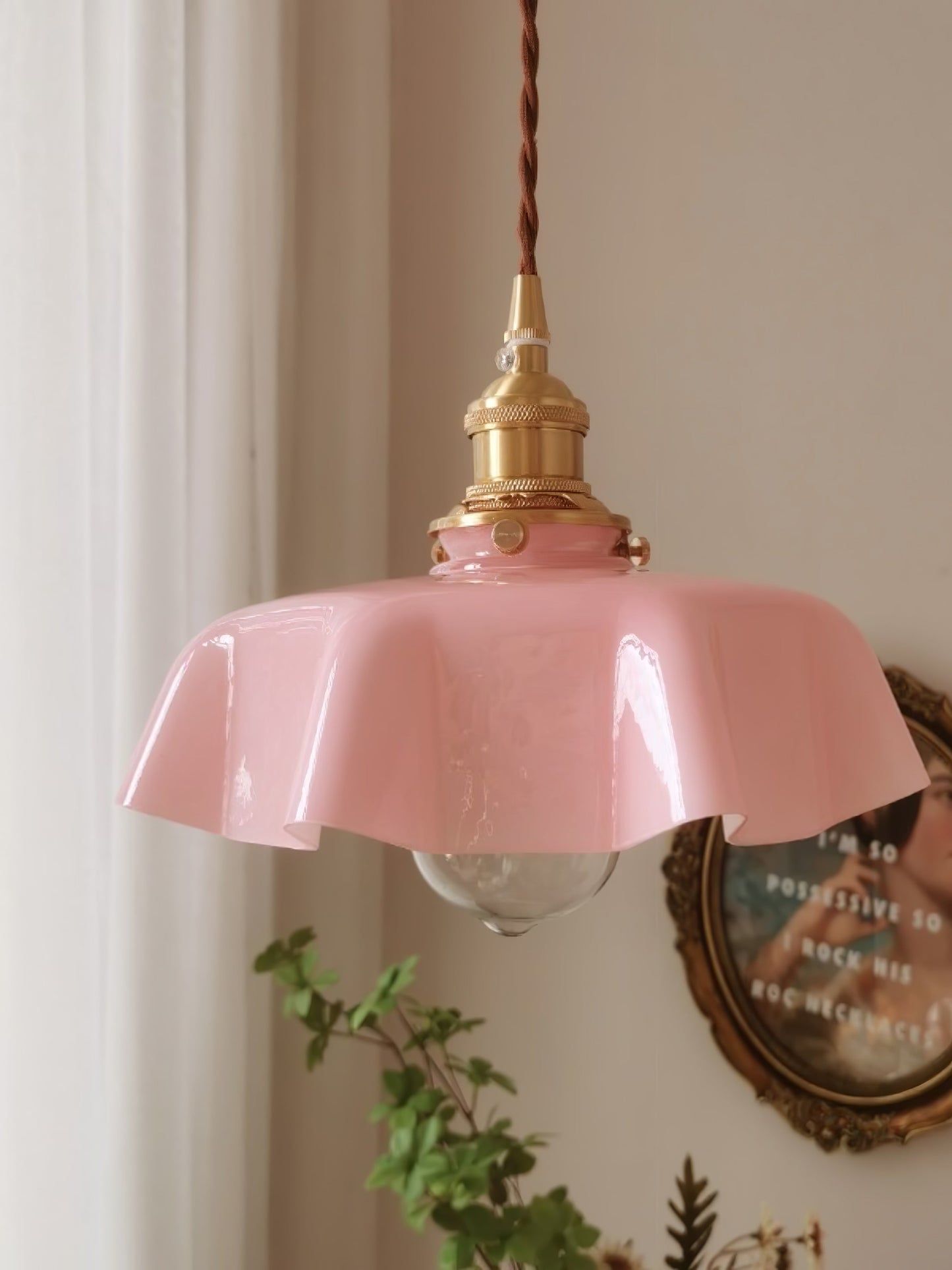 French Flower Hanging light Pendant Light