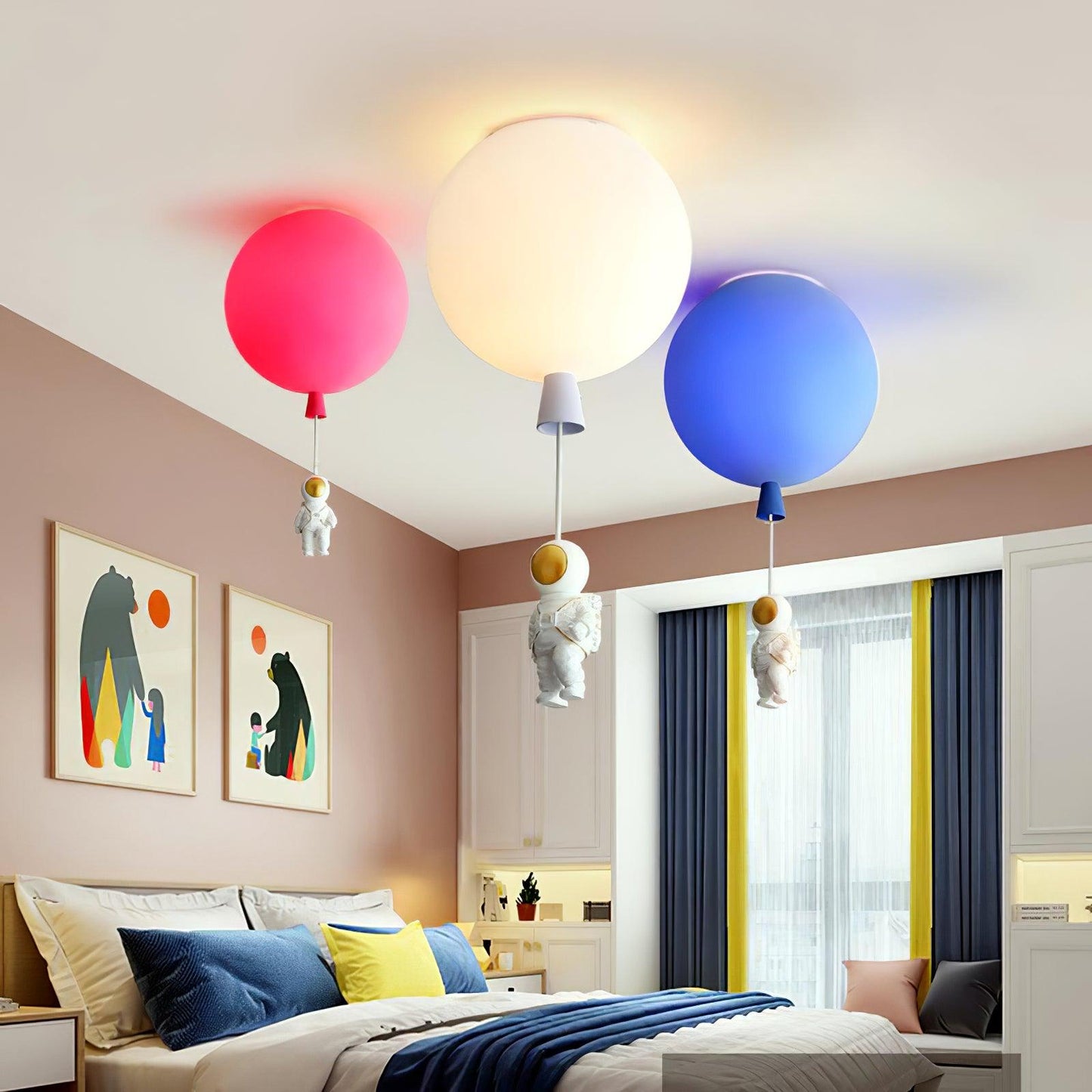 Frosted Balloon Ceiling-mounted light Ceiling Light