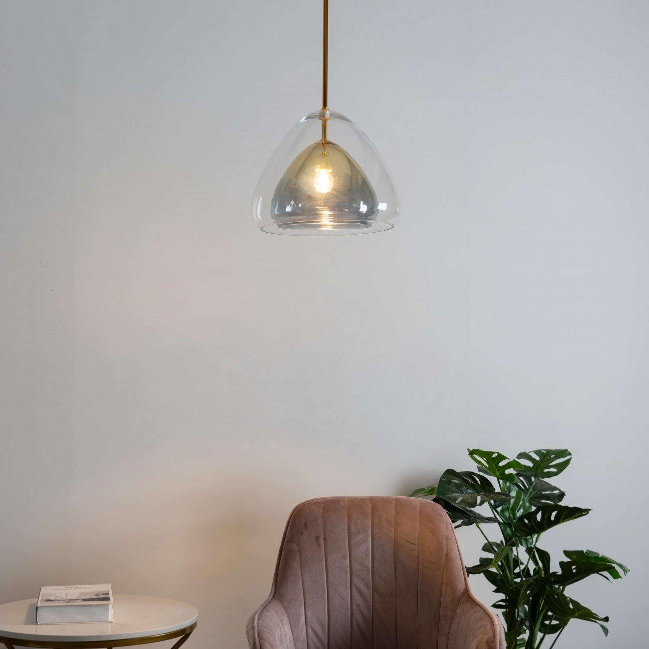 Futuristische Glass Hanging light Pendant Light