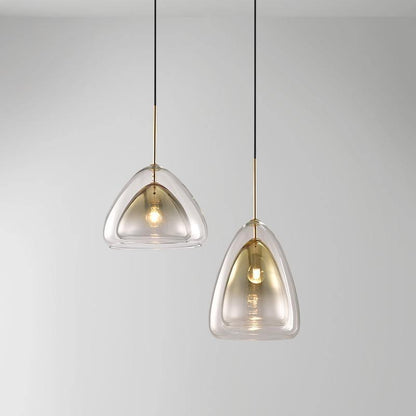 Futuristische Glass Hanging light Pendant Light