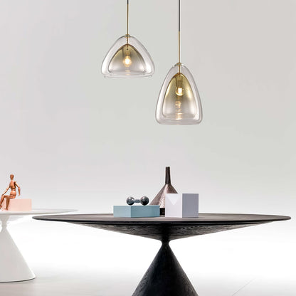 Futuristische Glass Hanging light Pendant Light