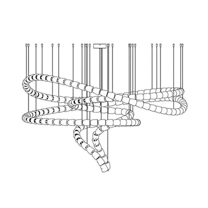 Gabriel Gasolier Chandelier B