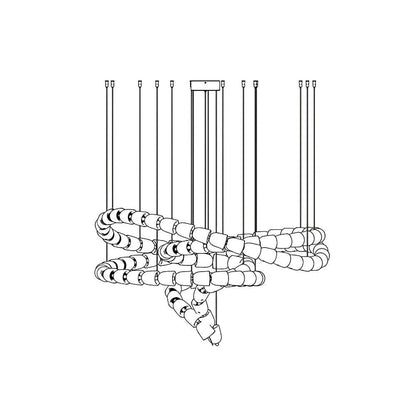 Gabriel Gasolier Chandelier B