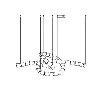 Gabriel Pendant light Chandelier E