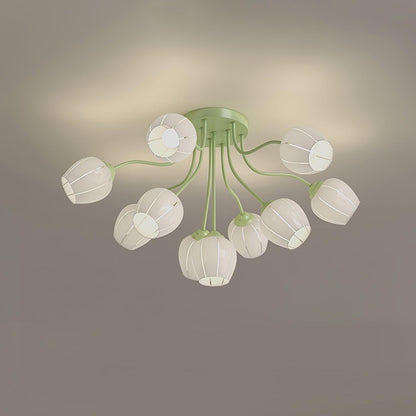 Garden Flower Overhead light Ceiling Lamp