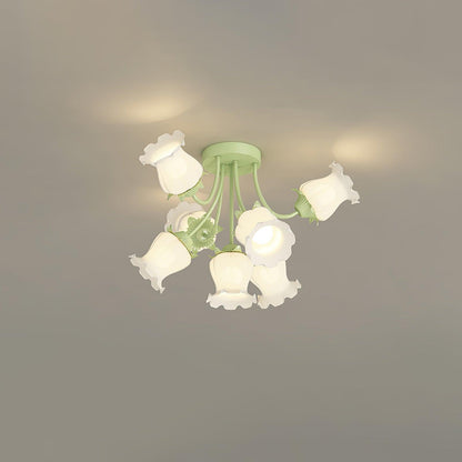 Garden Flower Overhead light Ceiling Lamp