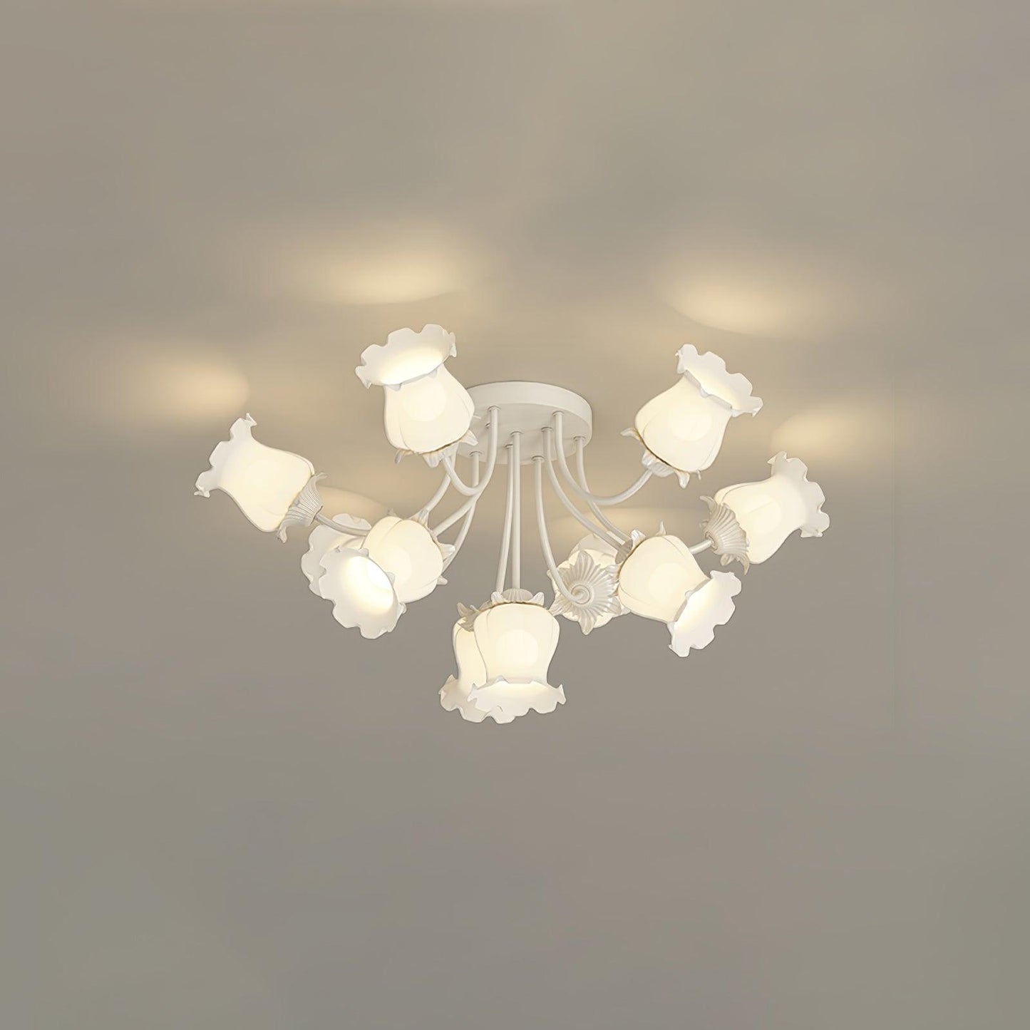 Garden Flower Overhead light Ceiling Lamp