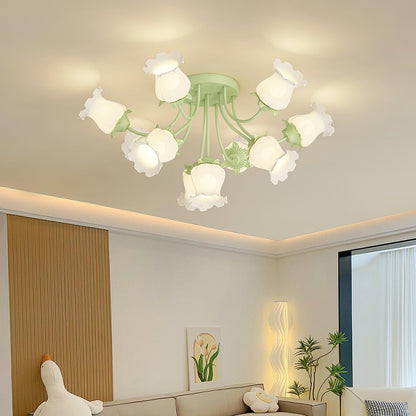 Garden Flower Overhead light Ceiling Lamp