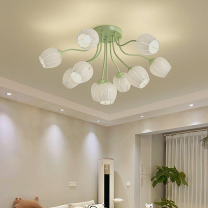 Garden Flower Overhead light Ceiling Lamp