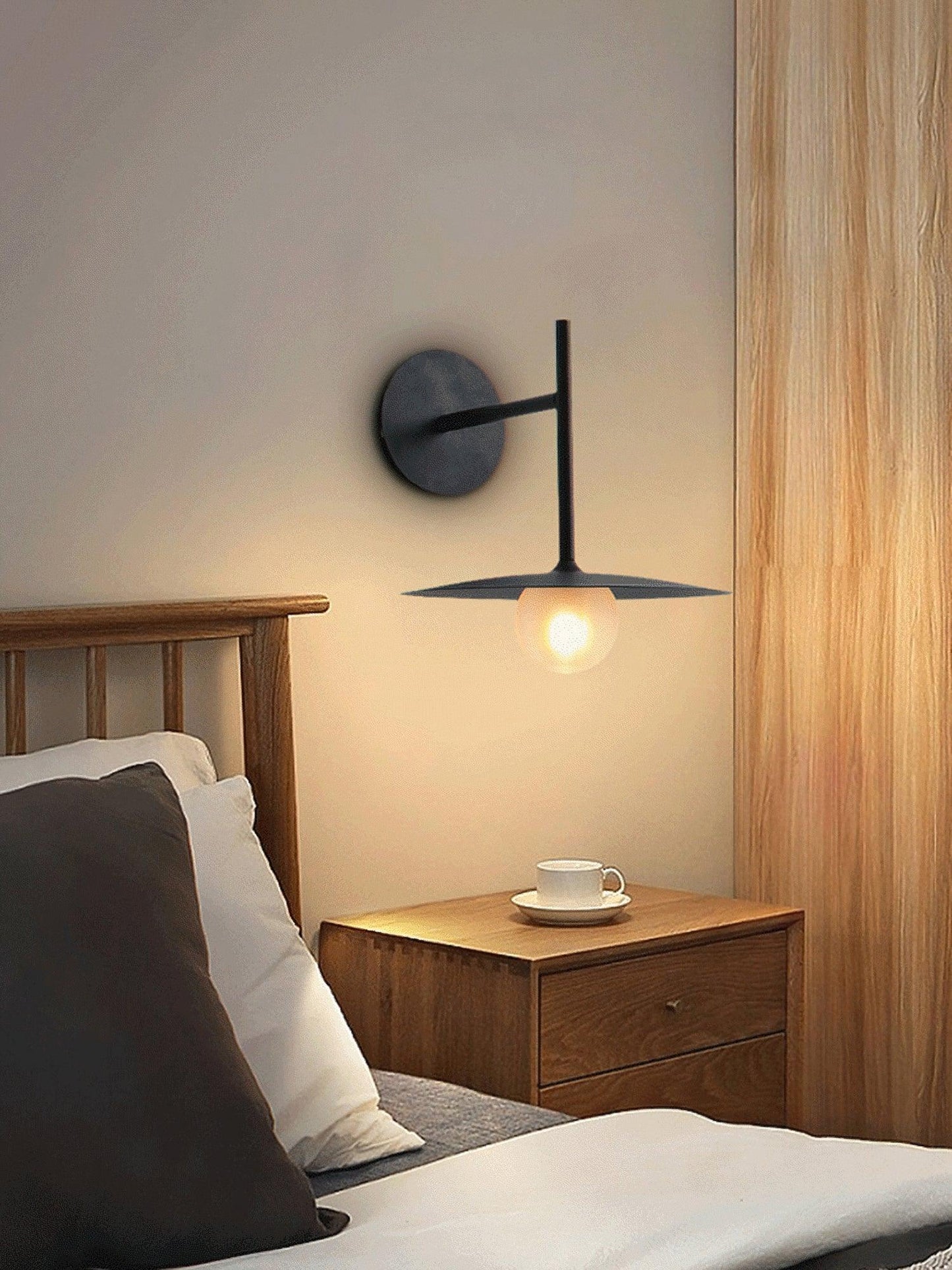 Gea Iron Plug-In Sconce Wall Lamp