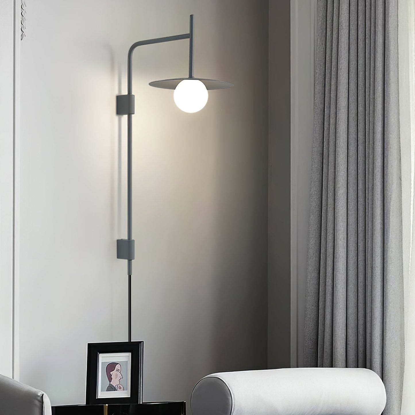 Gea Swing Arm Wall light Wall Lamp