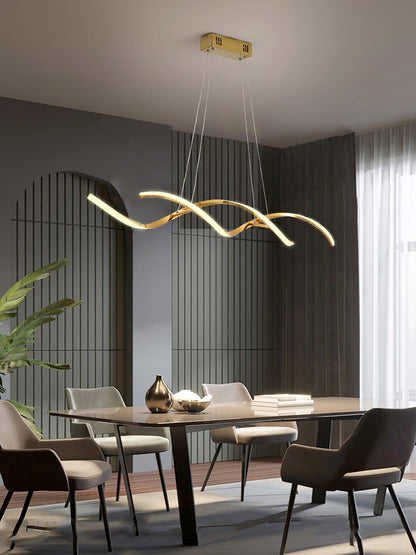 Gentle Waves Drop light Pendant Light