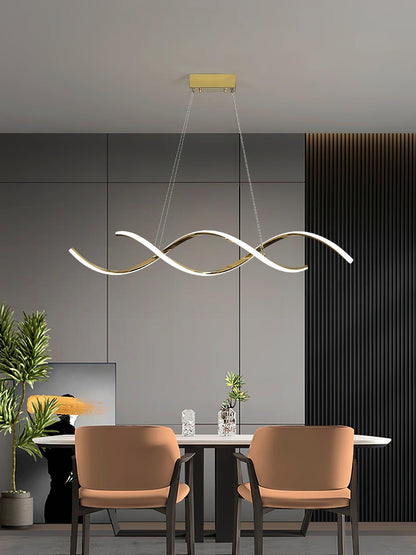 Gentle Waves Drop light Pendant Light