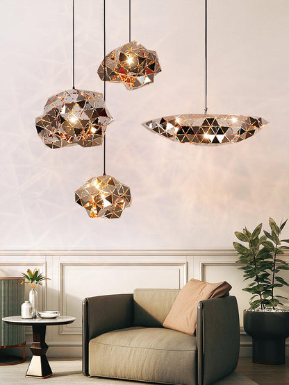 Geometric Panel Drop light Pendant Lamp