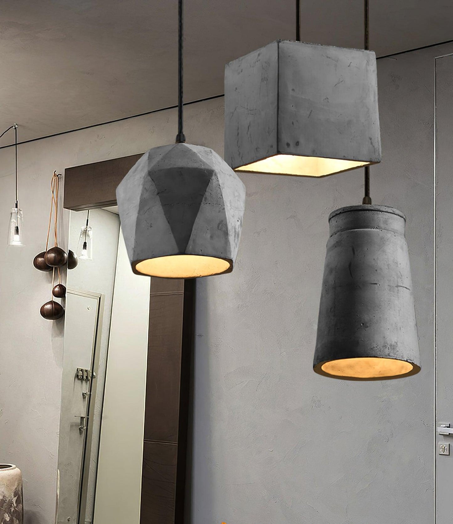 Georgia Cement Ceiling light fitting Pendant Light