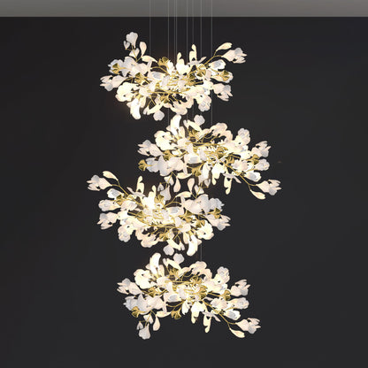 Gingko Leaves Ceiling fixture Chandelier