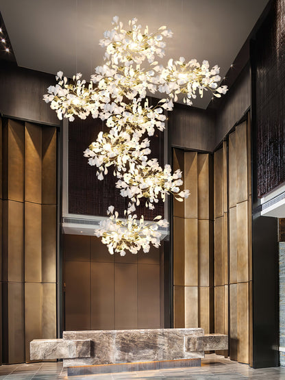 Gingko Leaves Ceiling fixture Chandelier