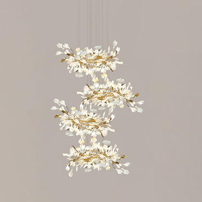 Gingko Leaves Ceiling fixture Chandelier