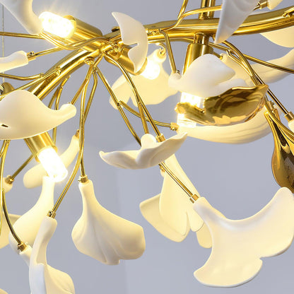 Gingko Ceiling fixture Chandelier D