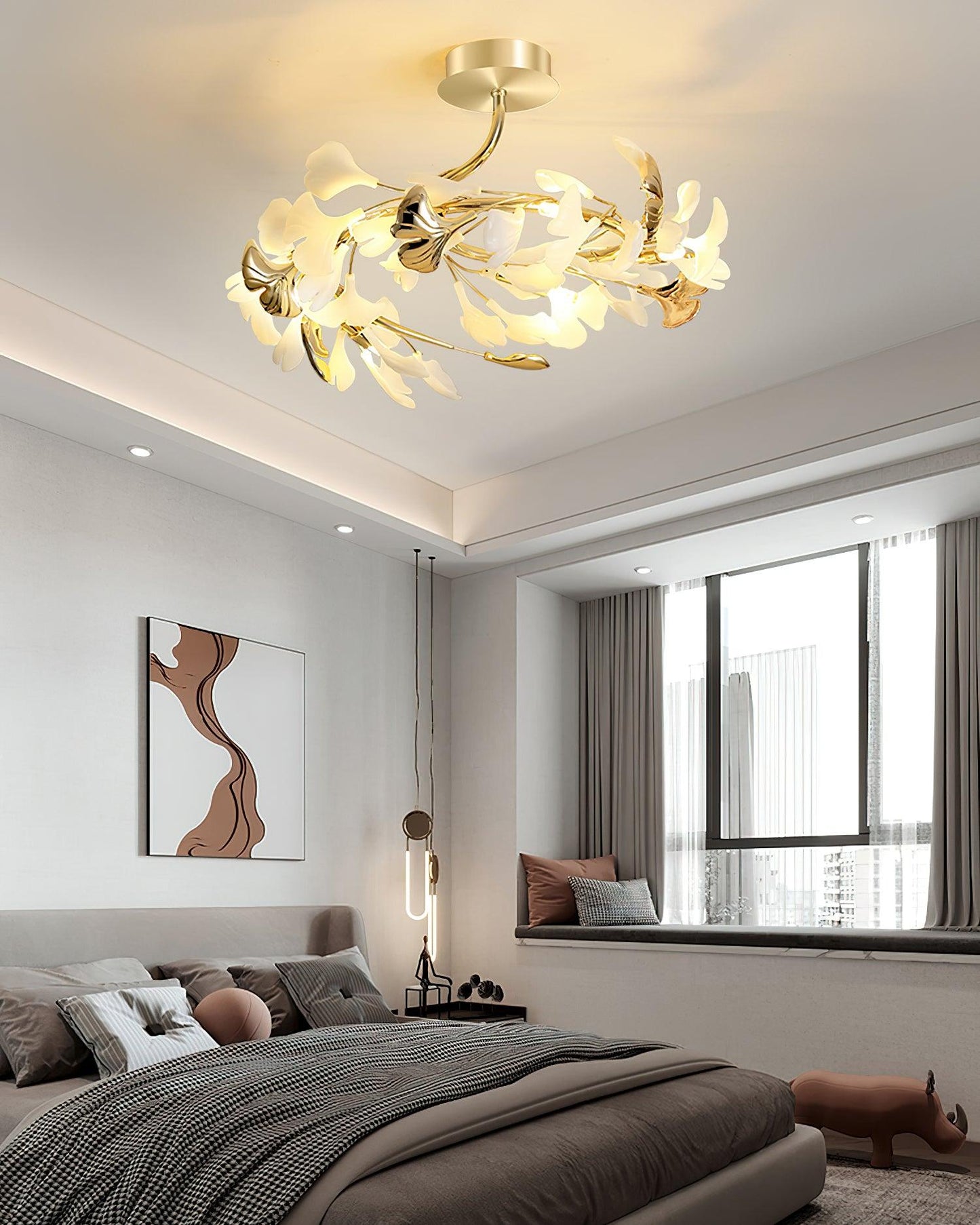 Gingko Rotating Ceiling fixture Ceiling Lamp