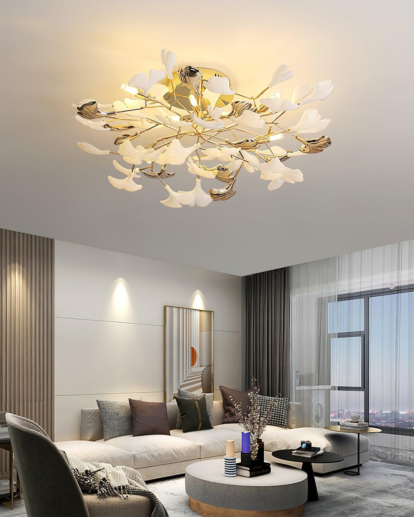 Gingko Rotating Ceiling fixture Ceiling Lamp