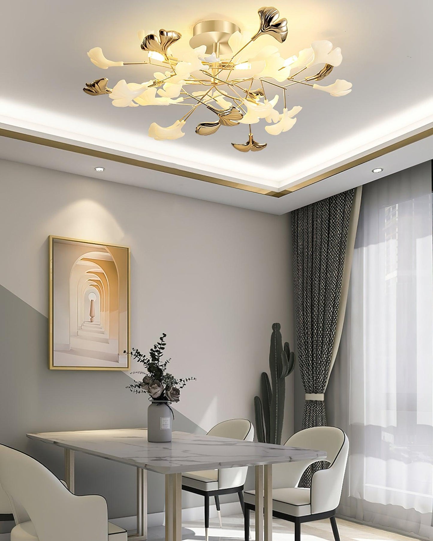 Gingko Rotating Ceiling fixture Ceiling Lamp