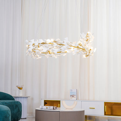 Gingko Ceiling fixture Chandelier U