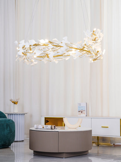 Gingko Ceiling fixture Chandelier U