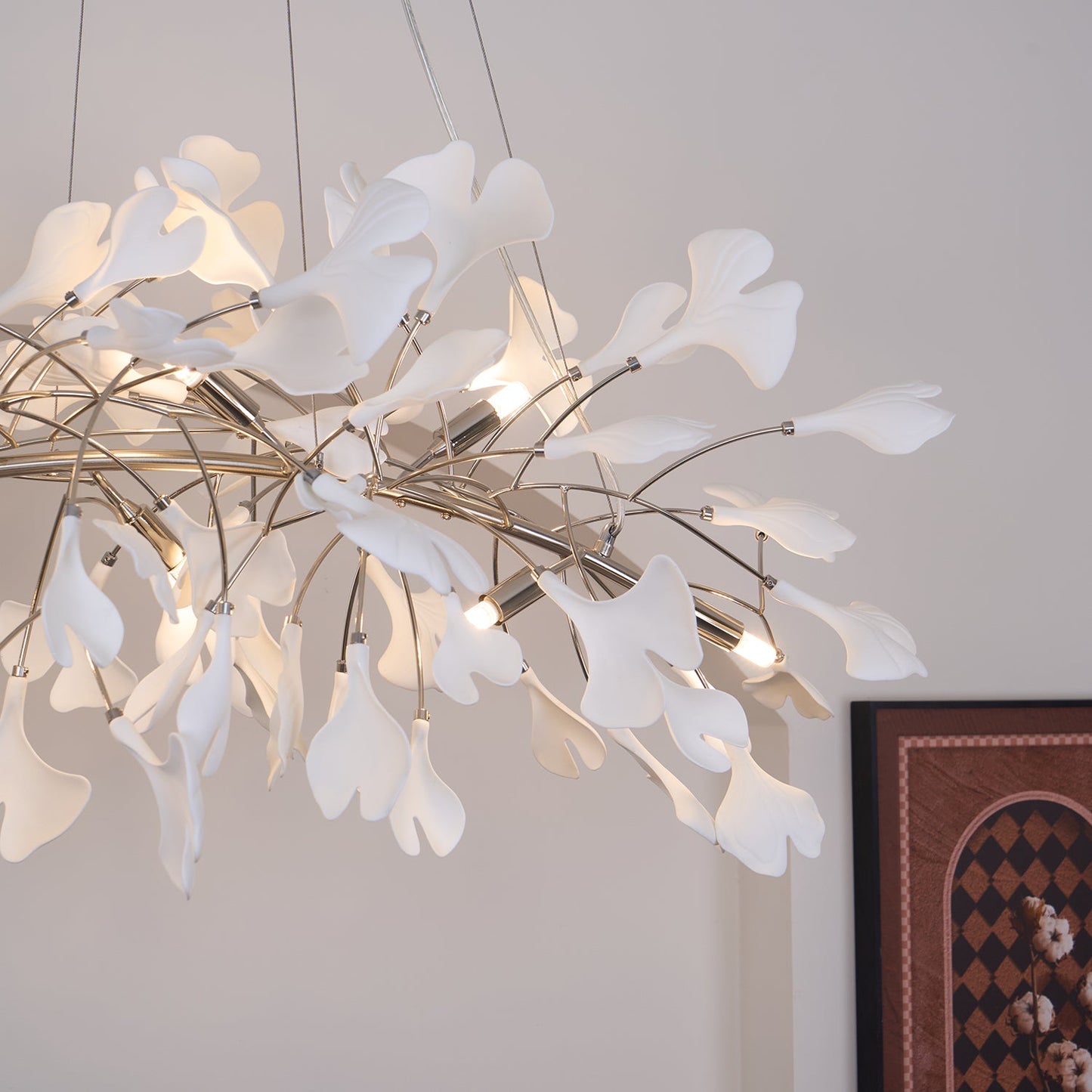 Gingko Ceiling fixture Chandelier N