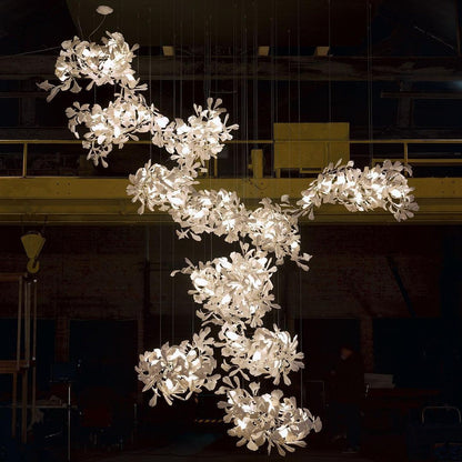 Gingko Leaves Ceiling fixture Chandelier