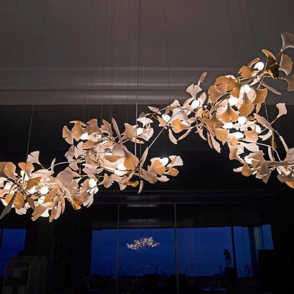 Gingko Leaves Ceiling fixture Chandelier