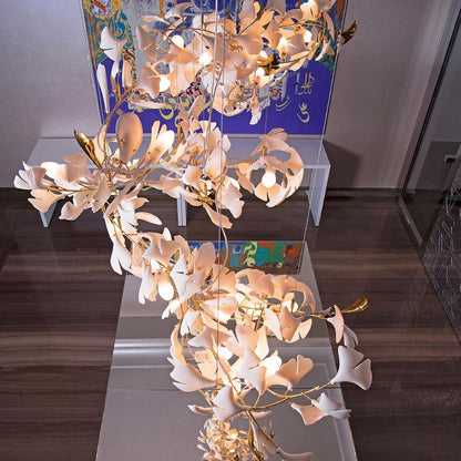 Gingko Leaves Ceiling fixture Chandelier