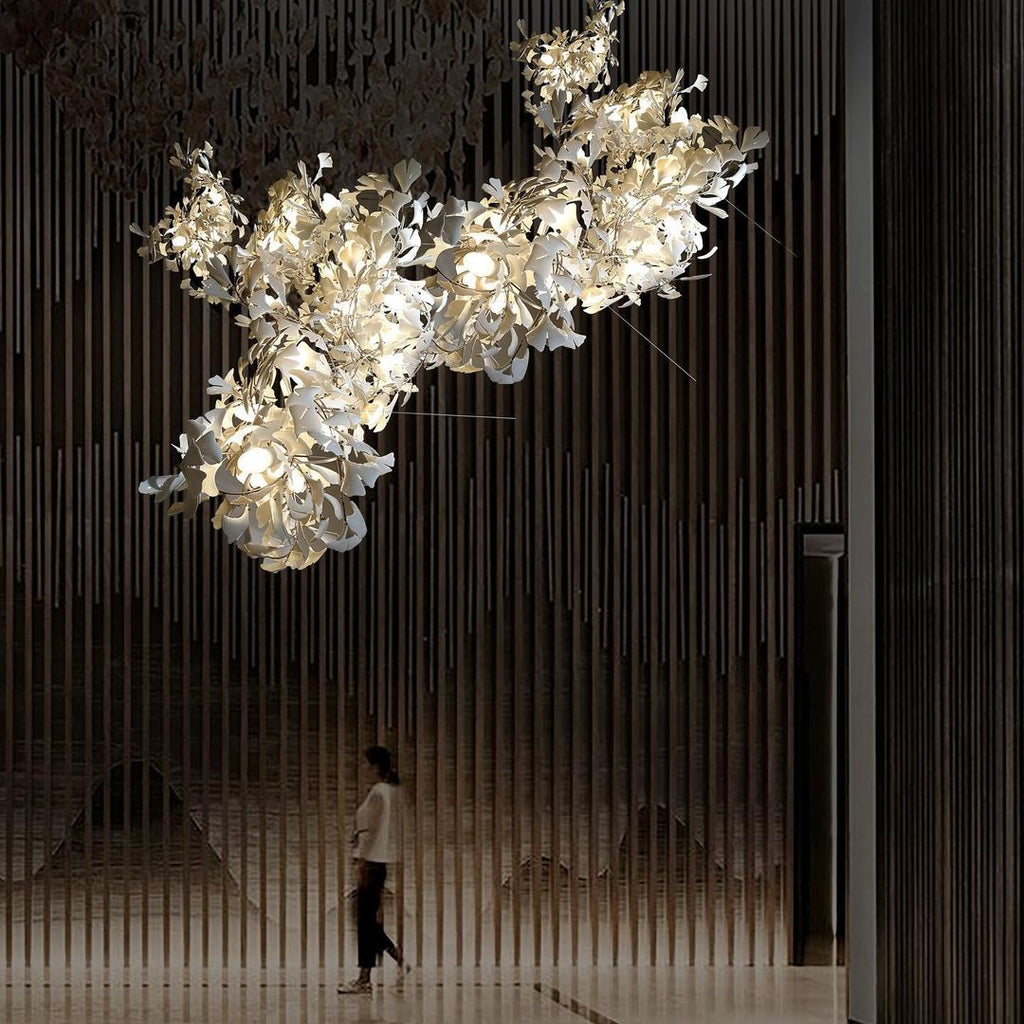 Gingko Leaves Ceiling fixture Chandelier