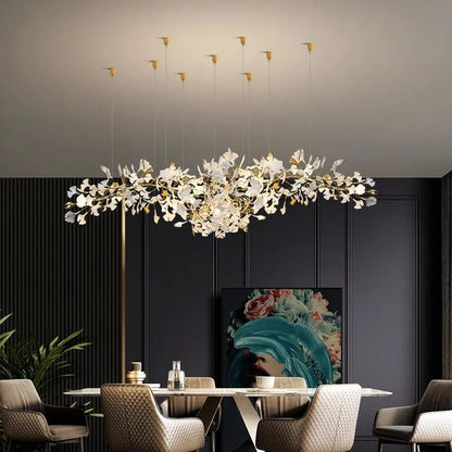 Gingko Leaves Ceiling fixture Chandelier