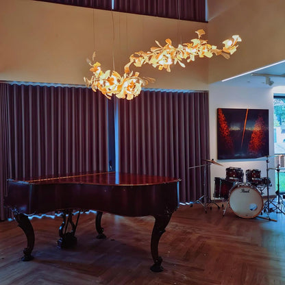 Gingko Leaves Ceiling fixture Chandelier