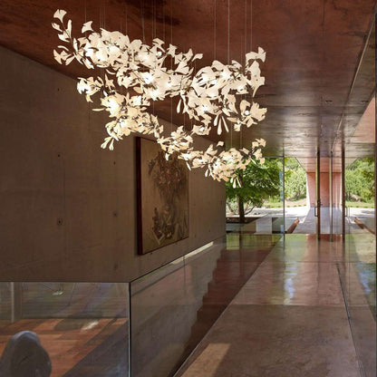 Gingko Leaves Ceiling fixture Chandelier