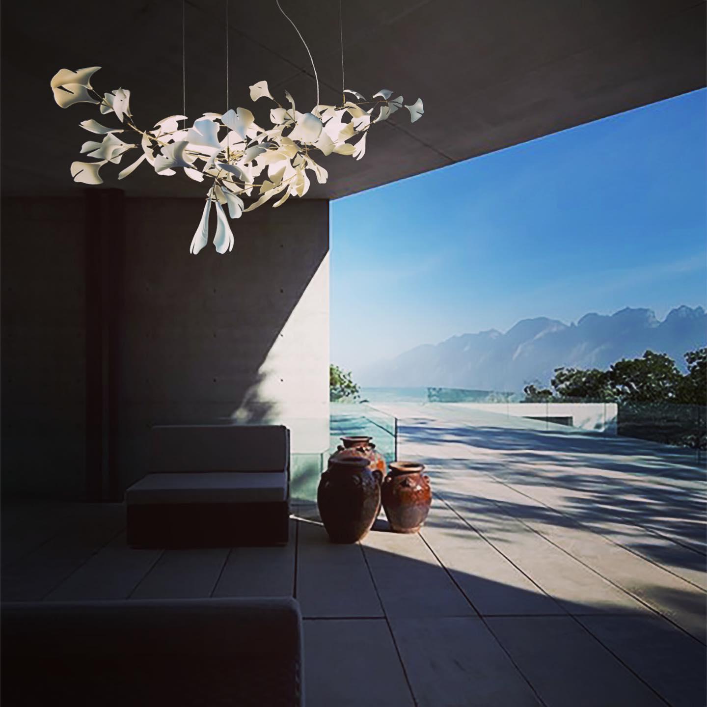 Gingko Candelabrum Chandelier A