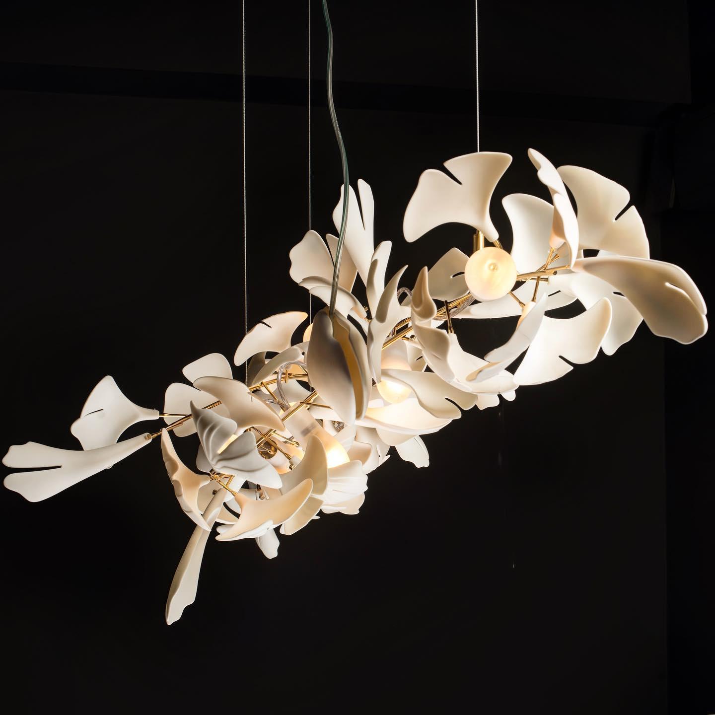 Gingko Candelabrum Chandelier A