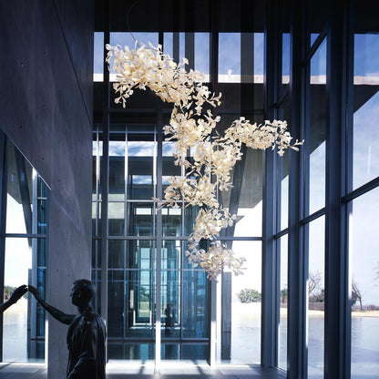 Gingko Candelabrum Chandelier A