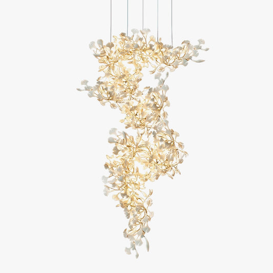 Gingko Ceiling fixture Chandelier F