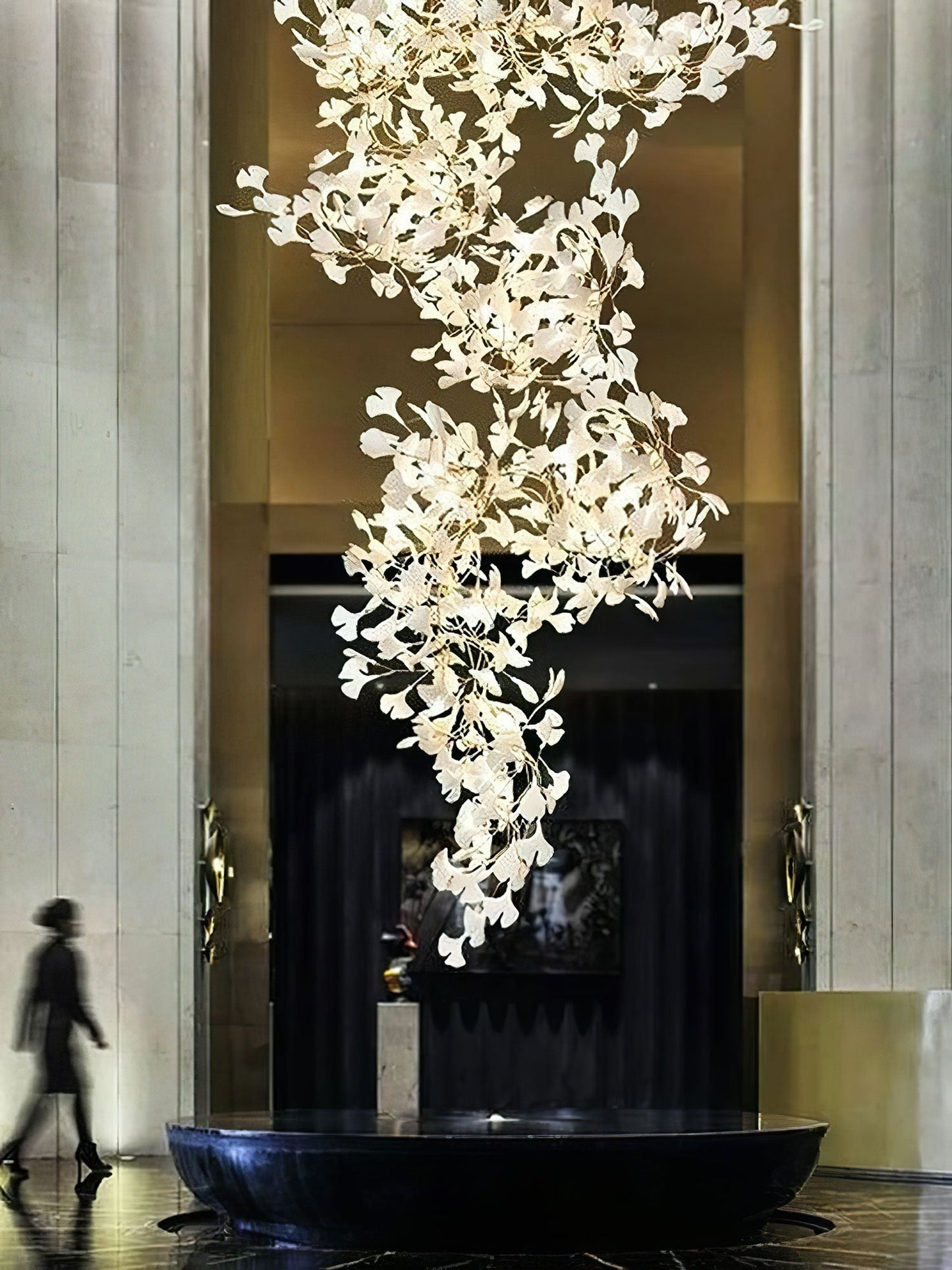 Gingko Ceiling fixture Chandelier F