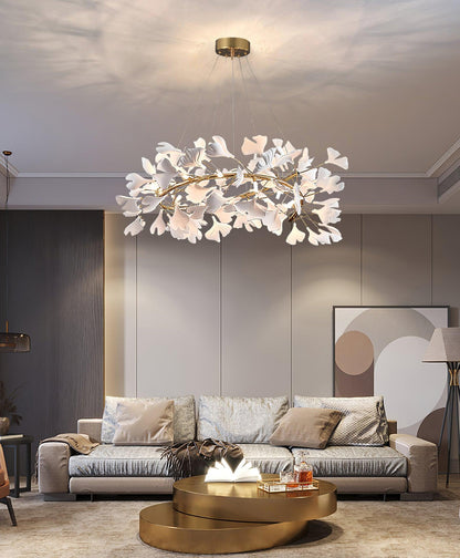 Gingko Ceiling fixture Chandelier U