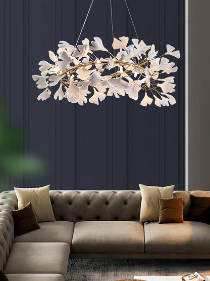 Gingko Ceiling fixture Chandelier U