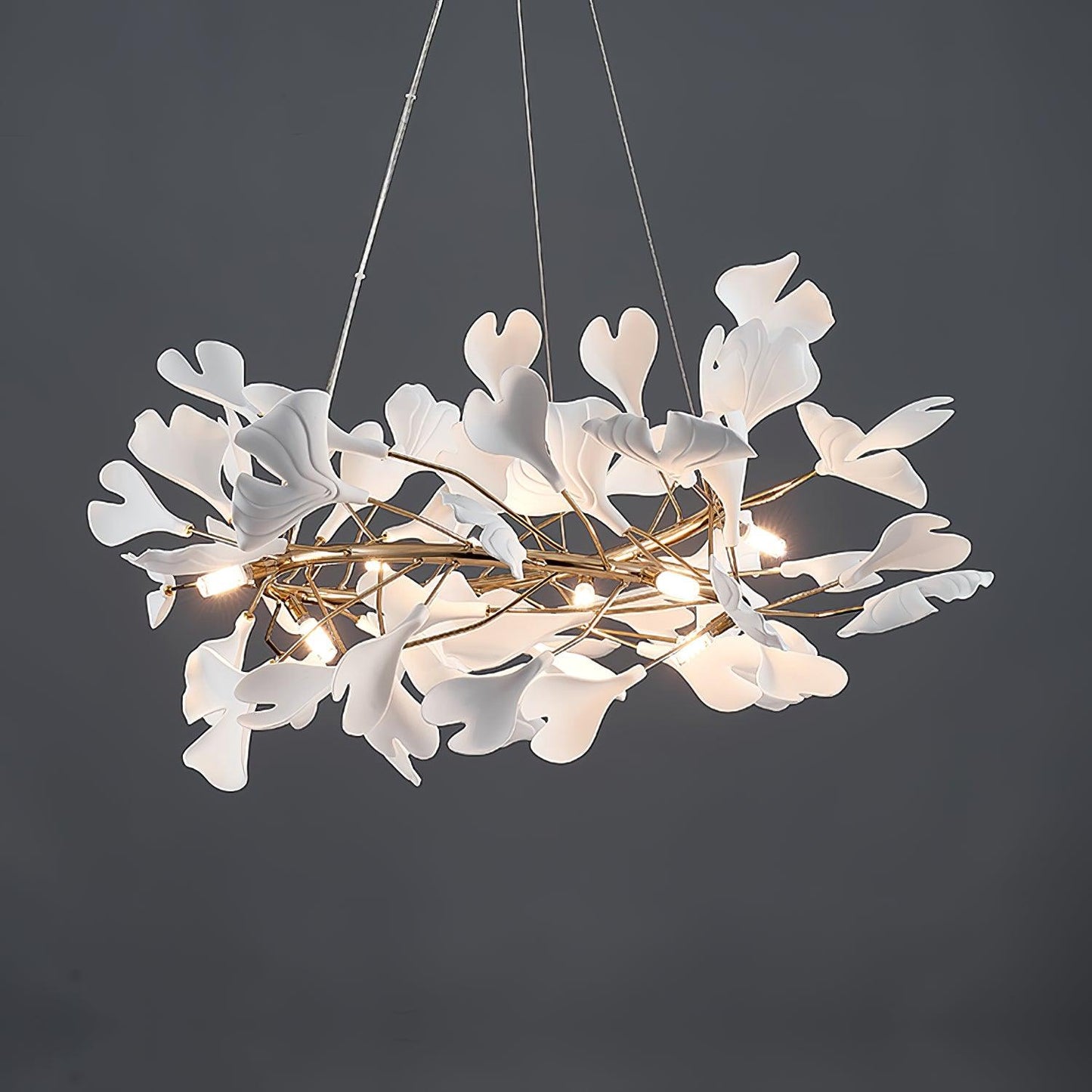 Gingko Ceiling fixture Chandelier U