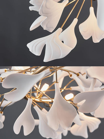 Gingko Ceiling fixture Chandelier U