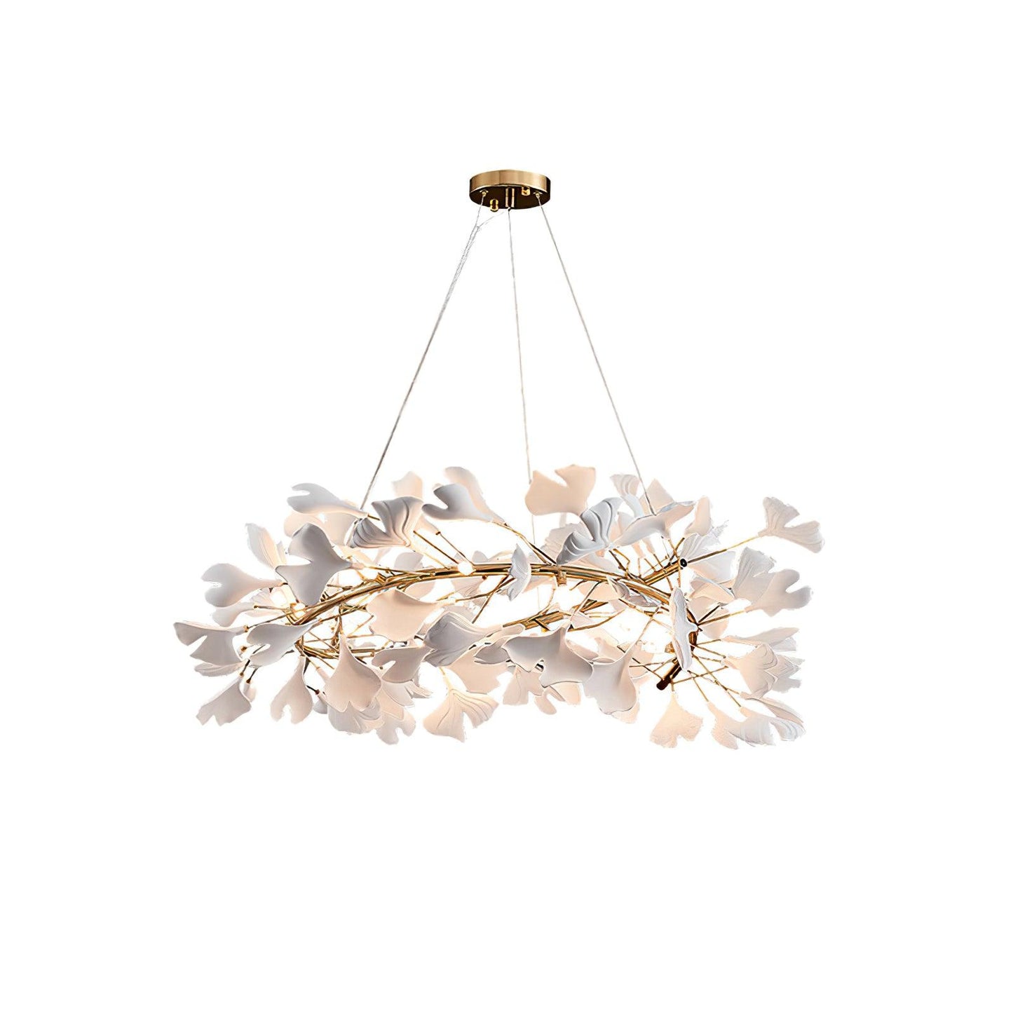 Gingko Ceiling fixture Chandelier U